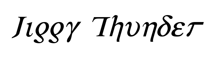 Achilles Italic  Free Fonts Download