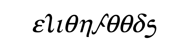 Achilles Italic  Free Fonts Download