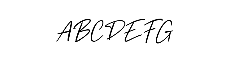 Freehand Signature  Free Fonts Download