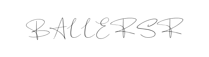 Ballmer Signature  Free Fonts Download