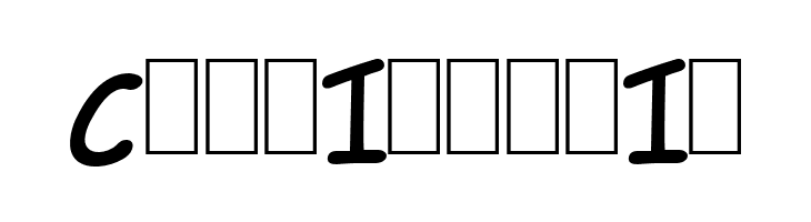 Lettering1 Weird Bold  Free Fonts Download