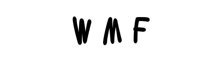 Lettering1 Weird Bold  Free Fonts Download