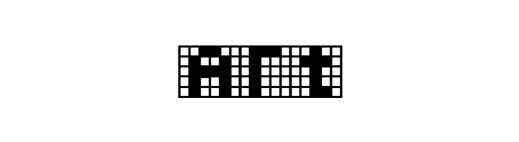 Pica Hole - MRT  Free Fonts Download
