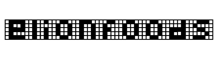 Pica Hole - MRT  Free Fonts Download