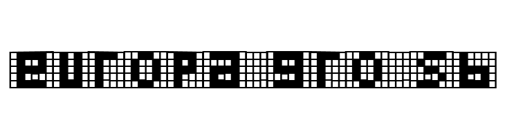 Pica Hole - MRT  Free Fonts Download