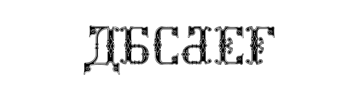 Kremlin Synod [Display Caps]  Free Fonts Download