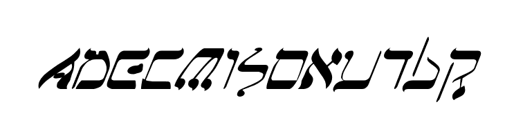 Jerusalem Italic  Free Fonts Download