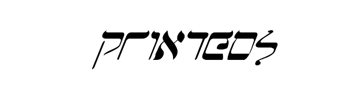 Jerusalem Italic  Free Fonts Download