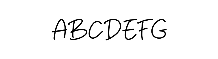 Pentol Handwriting  Free Fonts Download