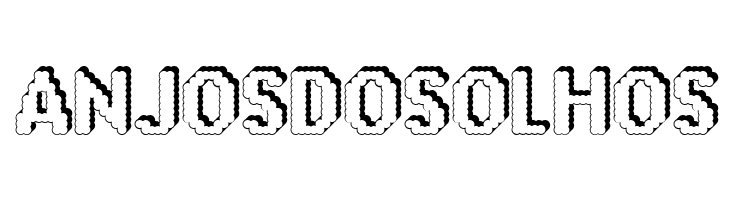 14 LED Rised Black  Free Fonts Download