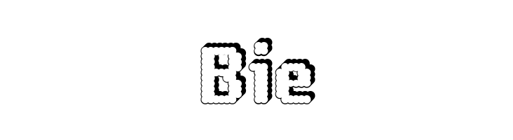 14 LED Rised Black  Free Fonts Download