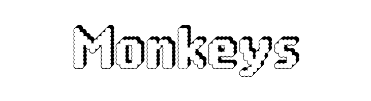 14 LED Rised Black  Free Fonts Download