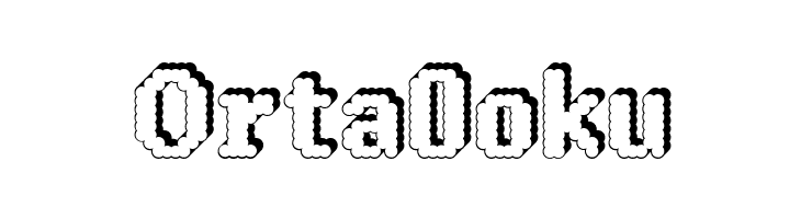 14 LED Rised Black  Free Fonts Download