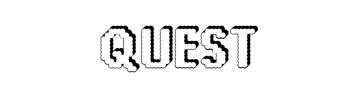 14 LED Rised Black  Free Fonts Download