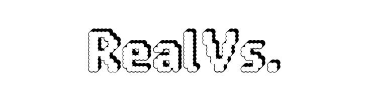 14 LED Rised Black  Free Fonts Download