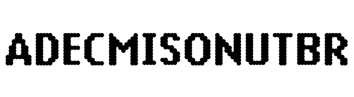 14 LED  Free Fonts Download