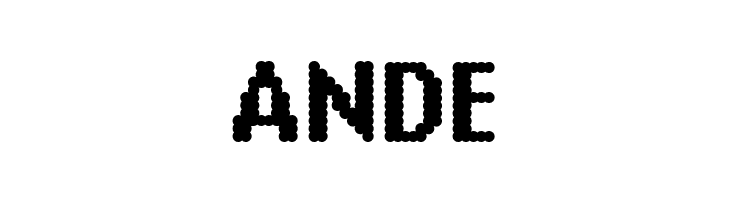 14 LED  Free Fonts Download