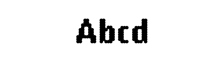 14 LED  Free Fonts Download