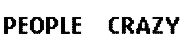 14 LED  Free Fonts Download