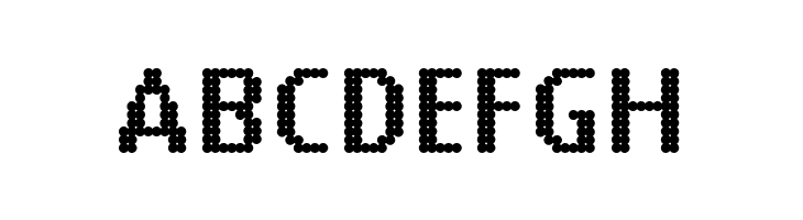 14 LED Phattt Heavy  Free Fonts Download