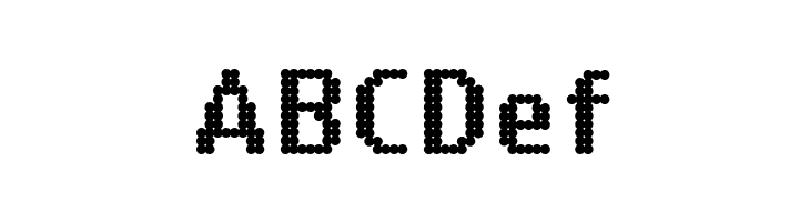 14 LED Phattt Heavy  Free Fonts Download