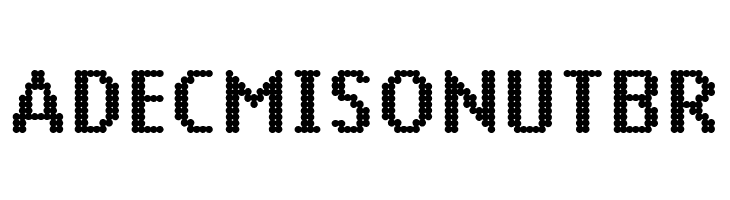 14 LED Phattt Heavy  Free Fonts Download