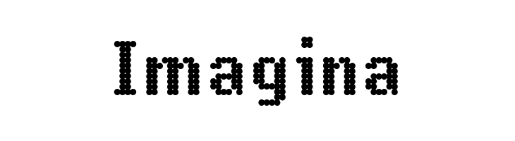 14 LED Phattt Heavy  Free Fonts Download