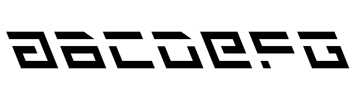 Rocket Type Leftalic  Free Fonts Download