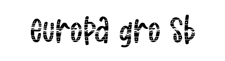 Blaster Easter Ornament  Free Fonts Download