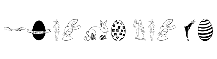 Angie's Vintage Easter  Free Fonts Download