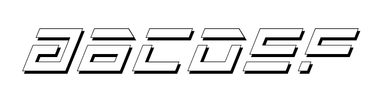 Rocket Type Shadow Italic  Free Fonts Download