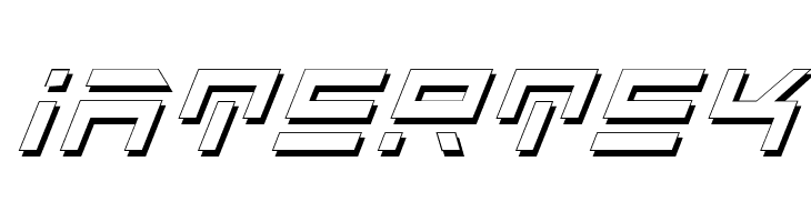 Rocket Type Shadow Italic  Free Fonts Download