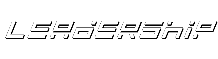 Rocket Type Shadow Italic  Free Fonts Download