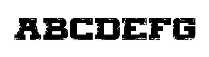 HUGE CRACK  Free Fonts Download