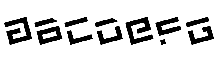 Rocket Type Rotate  Free Fonts Download