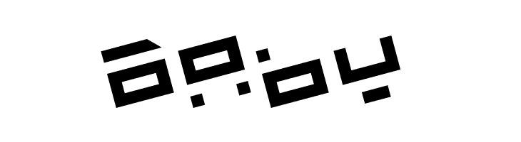 Rocket Type Rotate  Free Fonts Download