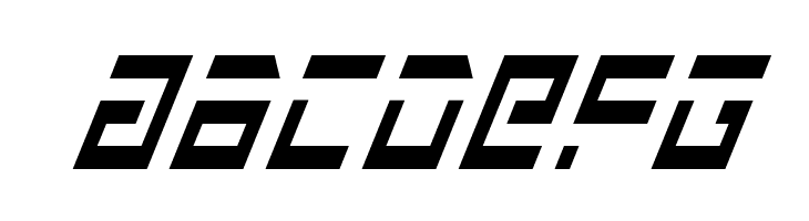 Rocket Type Cond Italic  Free Fonts Download