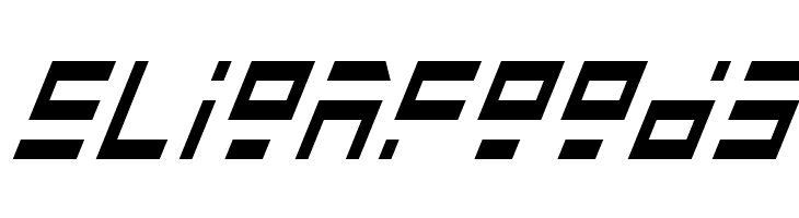 Rocket Type Cond Italic  Free Fonts Download