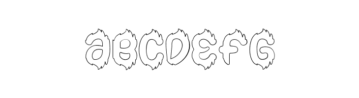 Bigfoot Cute Demo Outline  Free Fonts Download