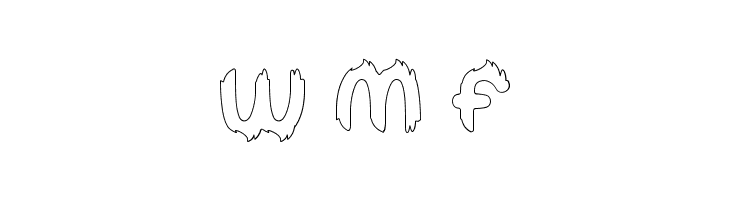 Bigfoot Cute Demo Outline  Free Fonts Download