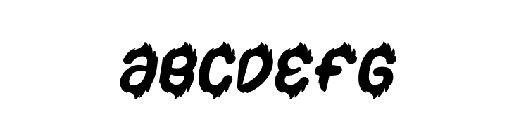 Bigfoot Cute Demo Italic  Free Fonts Download