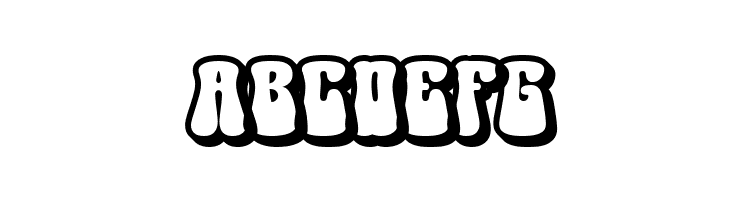 Groovy Beach Extrude  Free Fonts Download