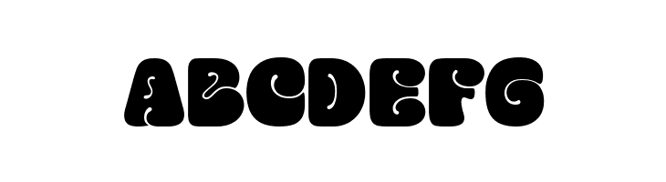 Bubble Brown Regular  Free Fonts Download