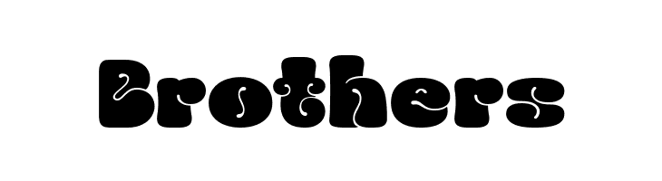 Bubble Brown Regular  Free Fonts Download