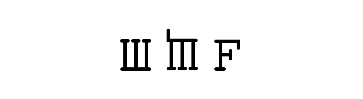 Kremlin Kourier II  Free Fonts Download