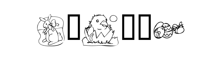 KR Easter 2003  Free Fonts Download