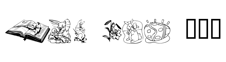 KR Easter 2003  Free Fonts Download