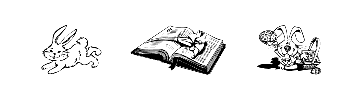 KR Easter 2003  Free Fonts Download