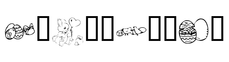 KR Easter 2003  Free Fonts Download