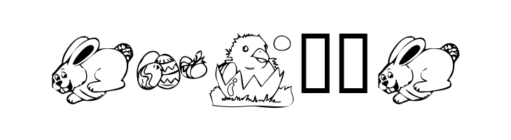 KR Easter 2003  Free Fonts Download